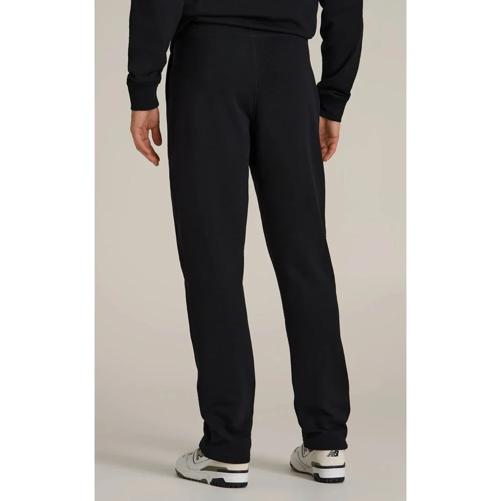 American Tall Wearever 2.0 Fleece Straight Leg Sweatpants Black Mens Medium XT